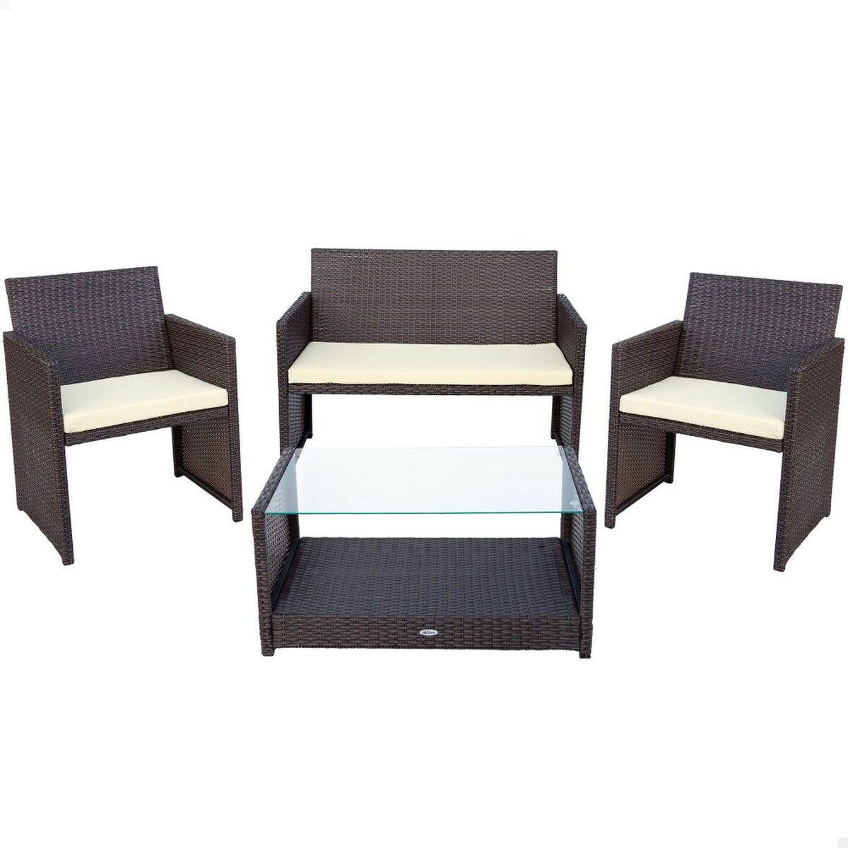 Mobilier de grădină Aktive Negru